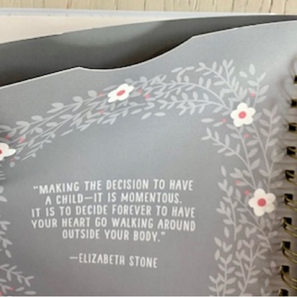 Bump for Joy Baby Boy Pregnancy Memory Keepsake Journal Book - Picture 13 of 13